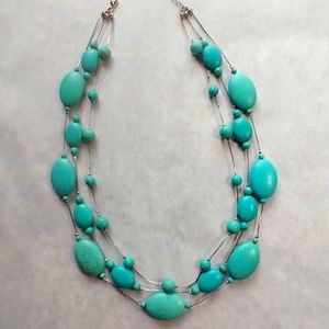 Pretty Turquoise Color Necklace